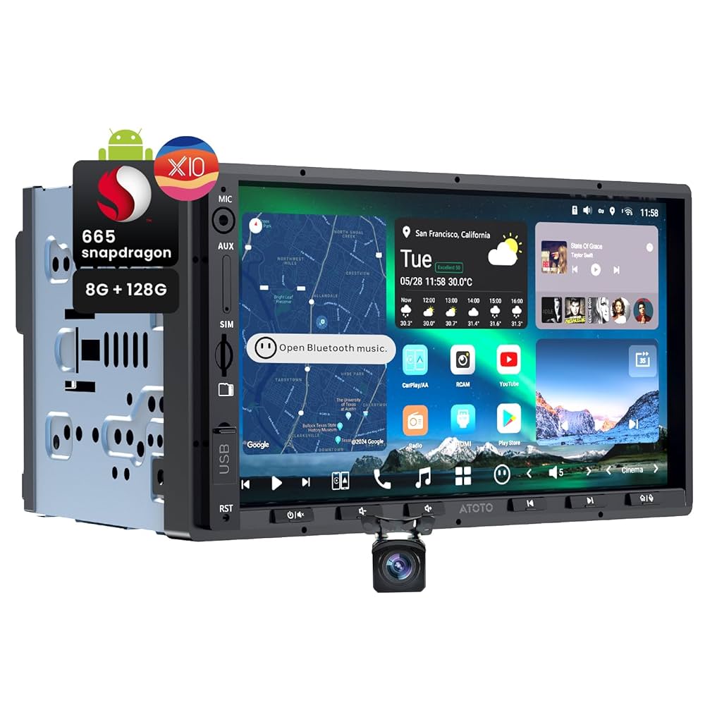 Amazon.co.jp: [最新 ] ATOTOZONE X10G2A7E 7インチボタン式